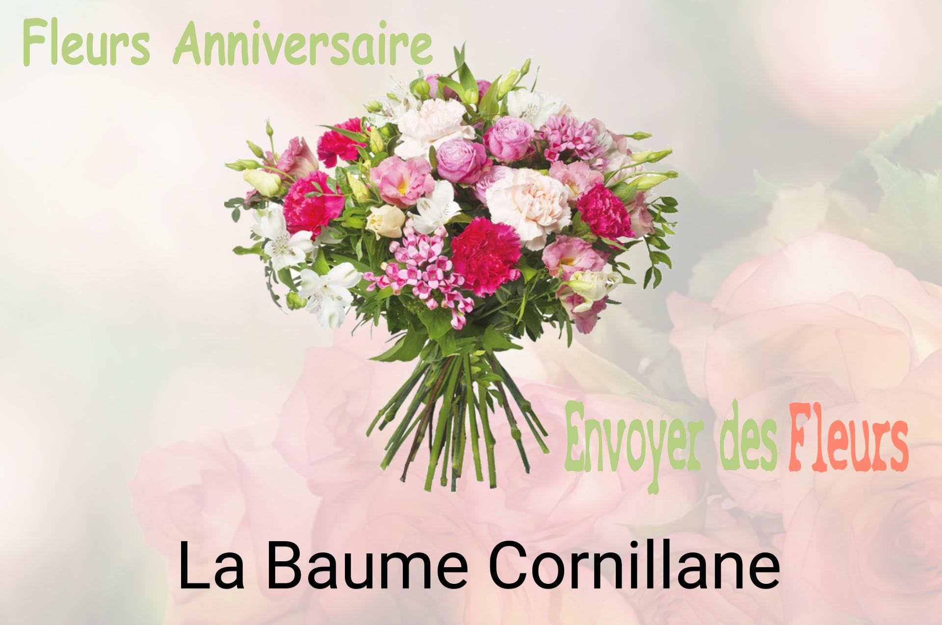Bouquet de fleurs d’anniversaire livré à La Baume-Cornillane