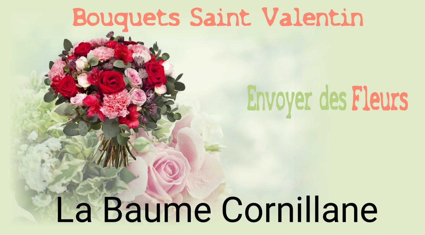 Roses de Saint-Valentin livrées à La Baume-Cornillane